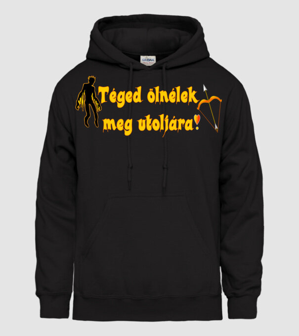  minta fekete pólón