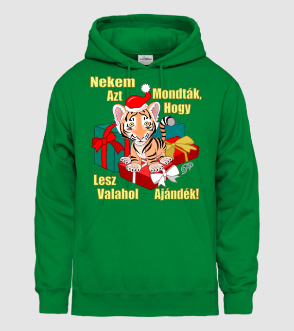  minta zöld pólón