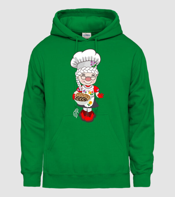  minta zöld pólón