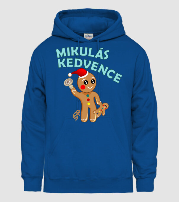  minta királykék pólón