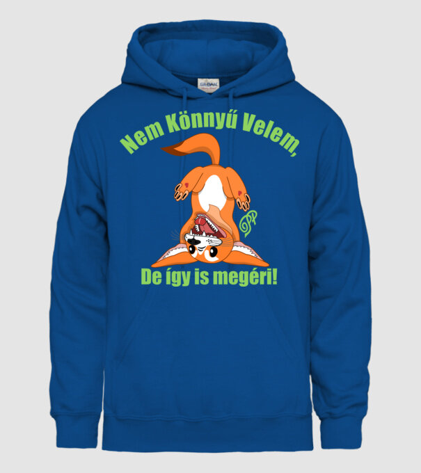  minta királykék pólón