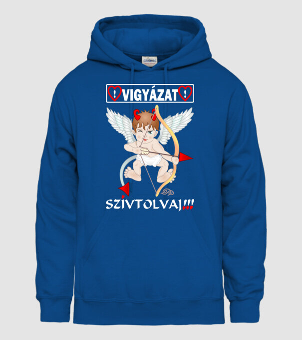  minta királykék pólón