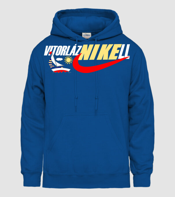  minta királykék pólón
