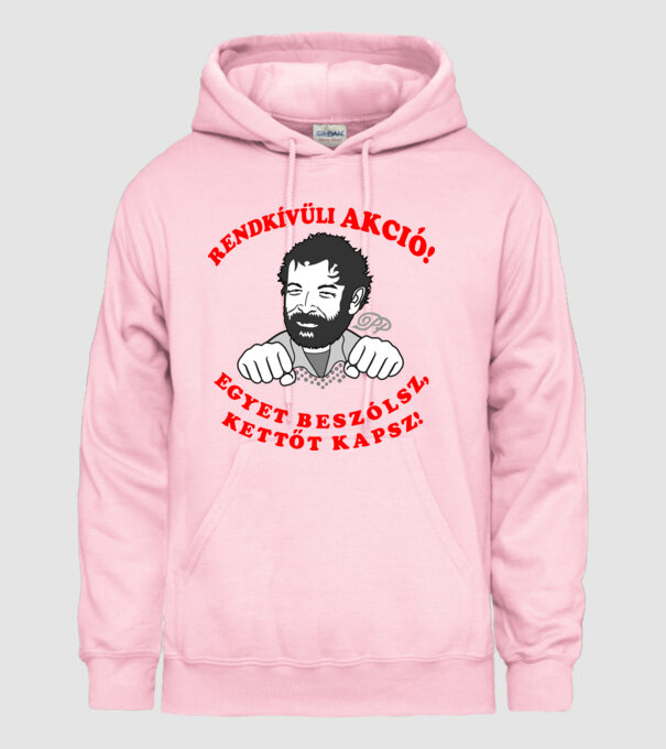  minta világos rózsaszín pólón