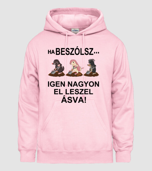  minta világos rózsaszín pólón