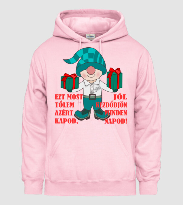 minta világos rózsaszín pólón