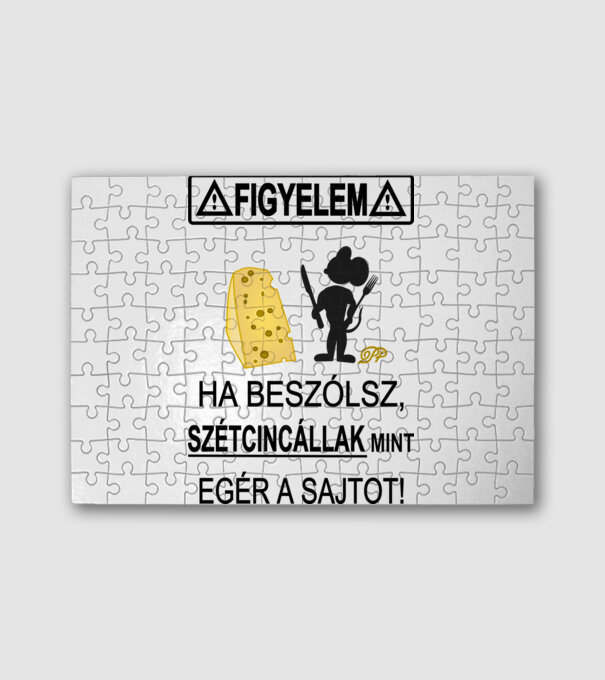  minta fehér pólón