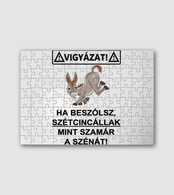  minta fehér pólón