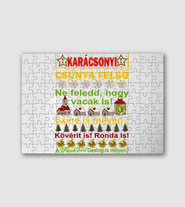  minta fehér pólón
