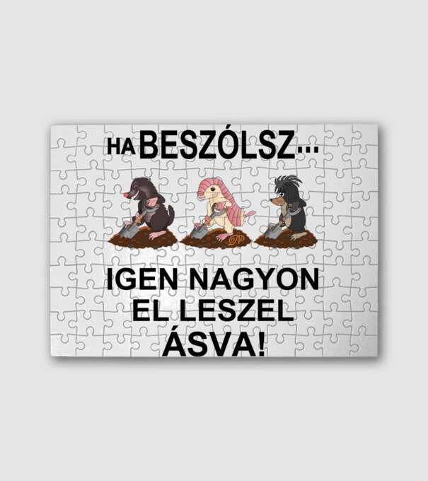  minta fehér pólón