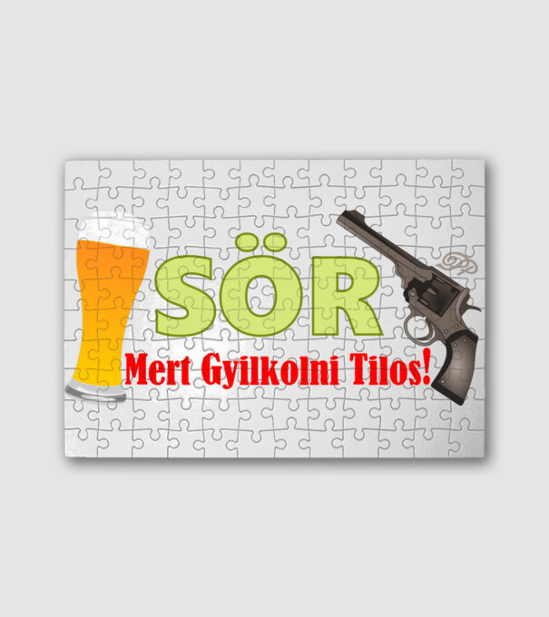  minta fehér pólón