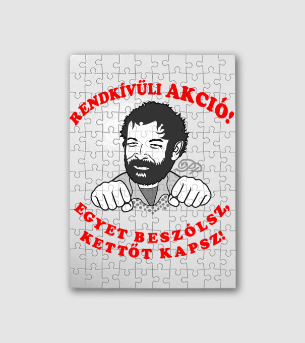  minta fehér pólón