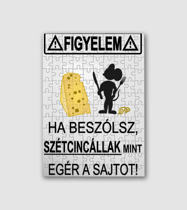  minta fehér pólón