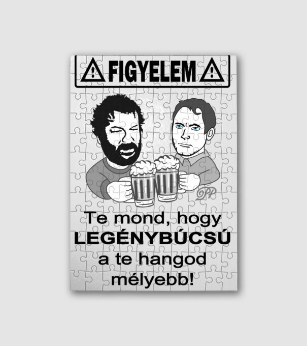 minta fehér pólón