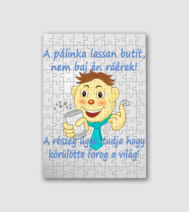  minta fehér pólón