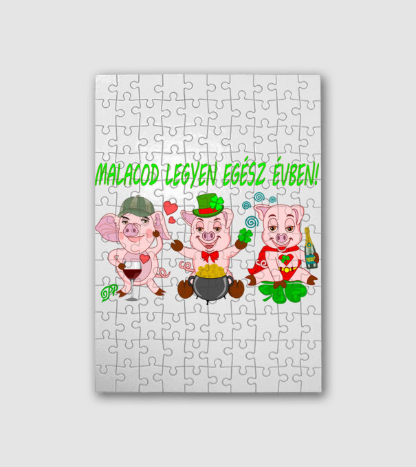  minta fehér pólón
