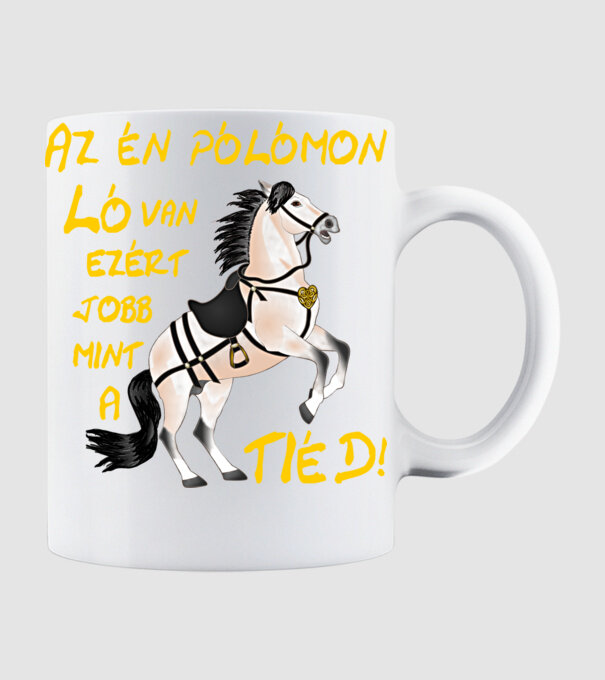  minta fehér pólón
