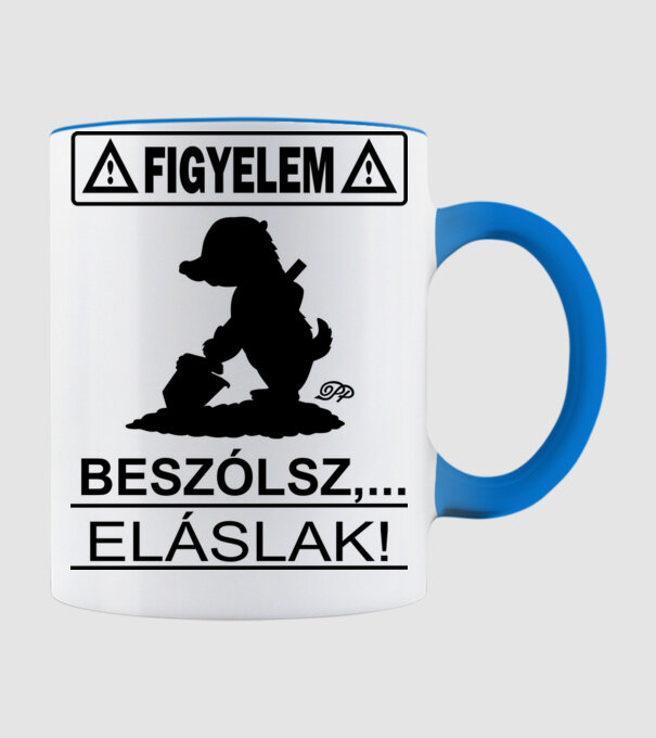  minta világoskék pólón
