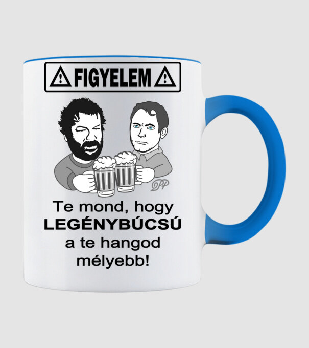 minta világoskék pólón