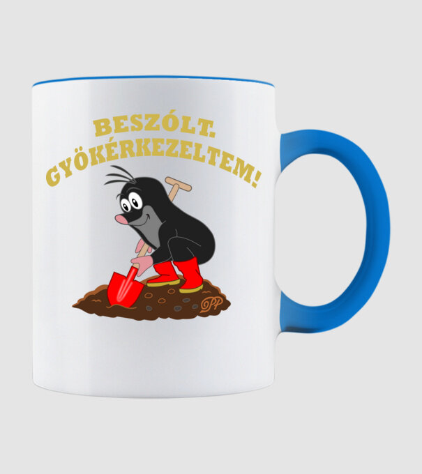  minta világoskék pólón