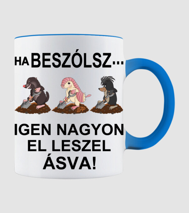  minta világoskék pólón