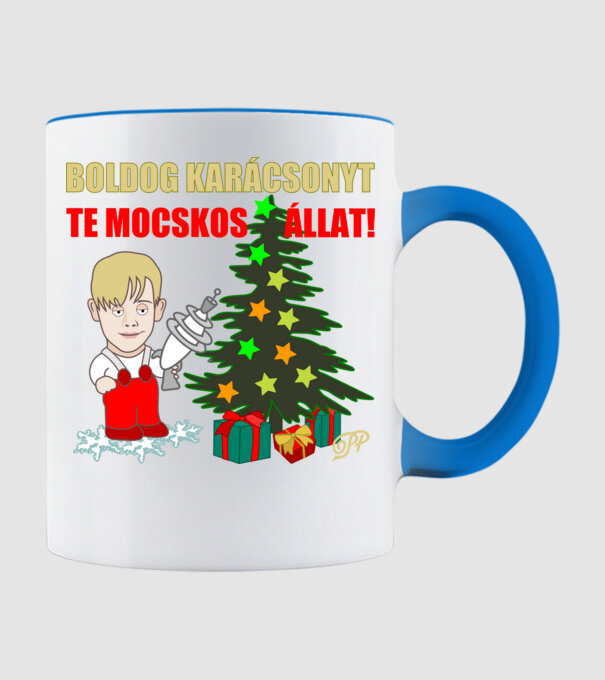  minta világoskék pólón
