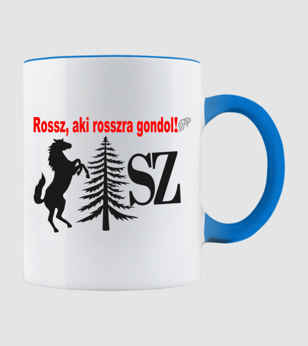  minta világoskék pólón