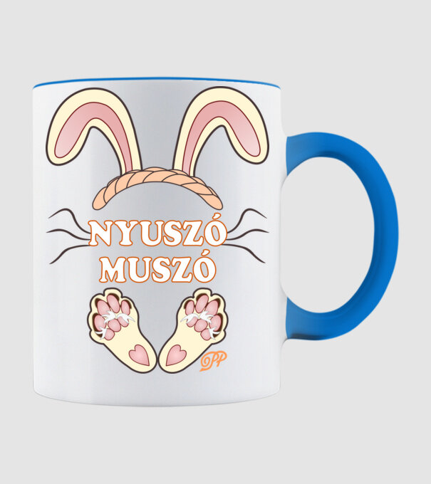  minta világoskék pólón