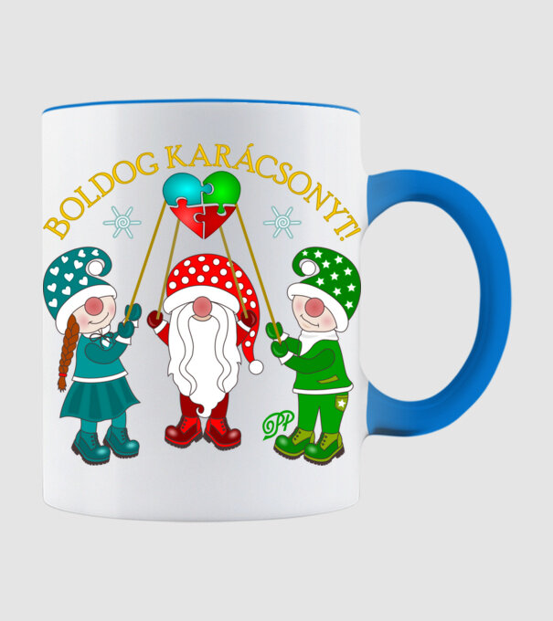  minta világoskék pólón