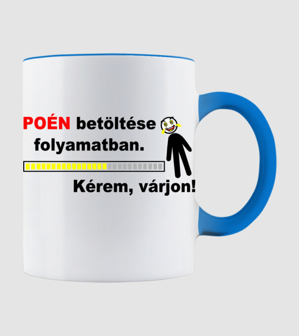  minta világoskék pólón
