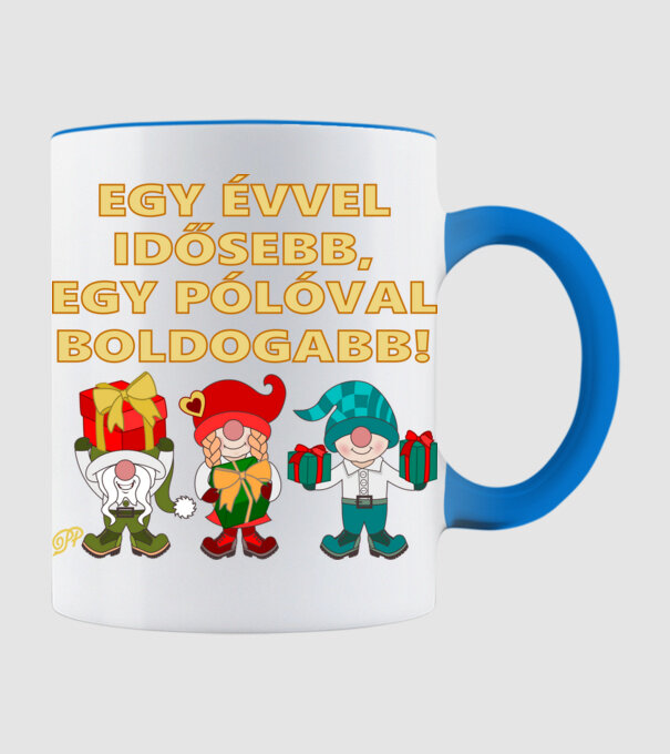  minta világoskék pólón