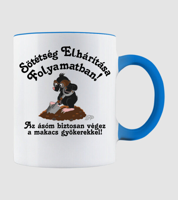  minta világoskék pólón