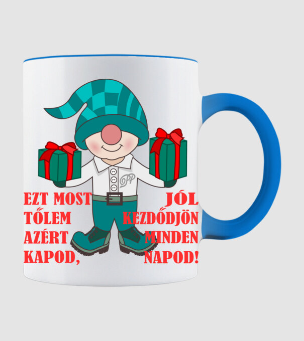  minta világoskék pólón