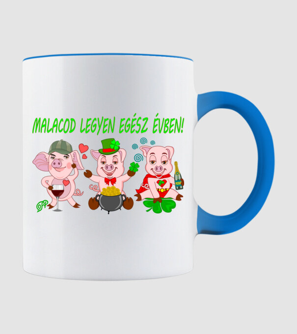  minta világoskék pólón