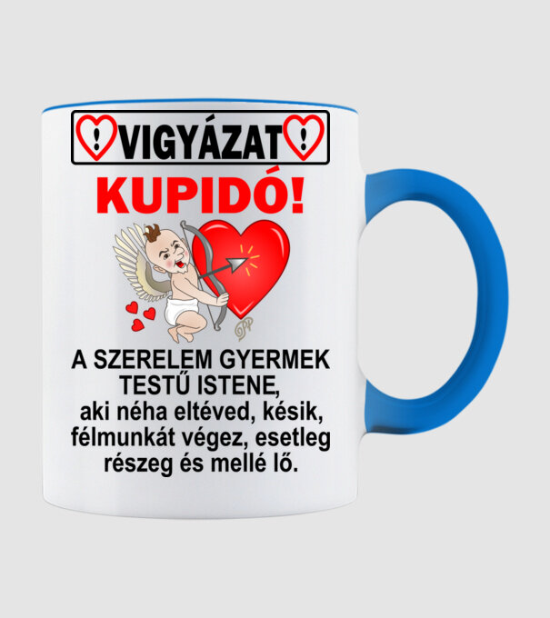  minta világoskék pólón