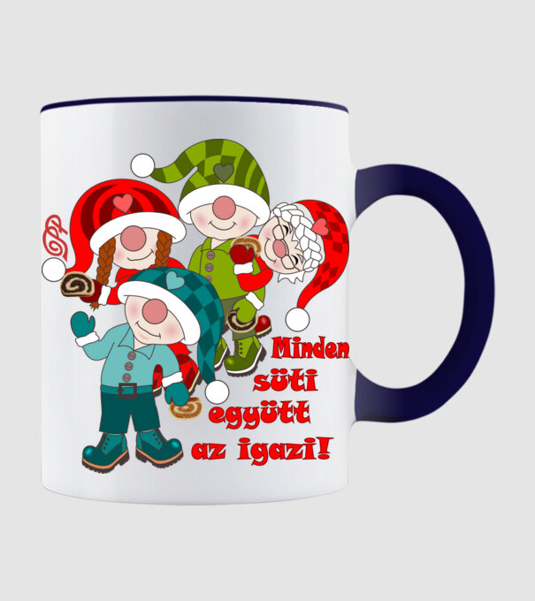  minta sötétkék pólón