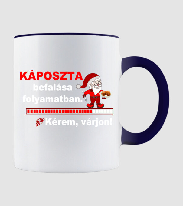  minta sötétkék pólón