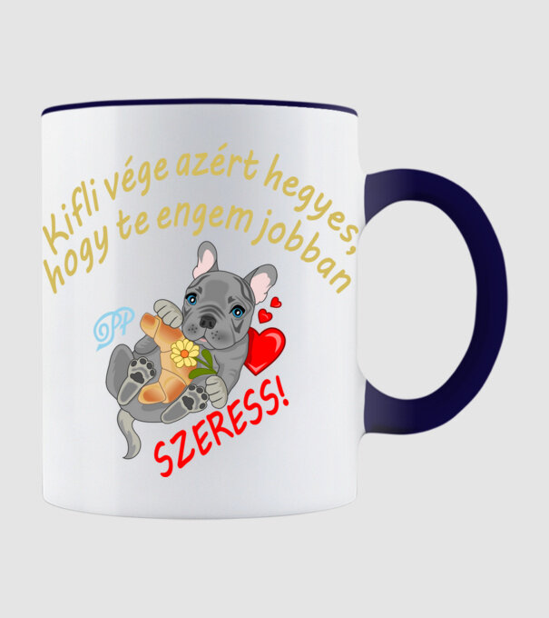  minta sötétkék pólón