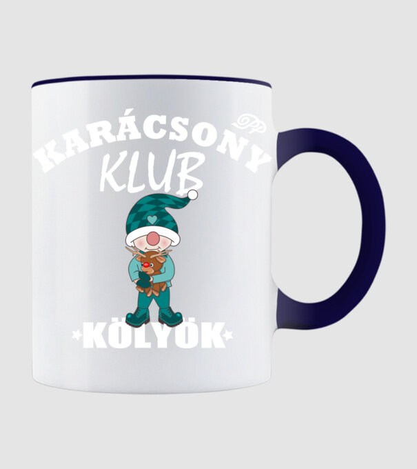  minta sötétkék pólón