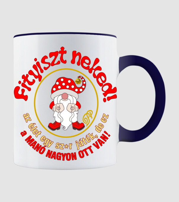  minta sötétkék pólón