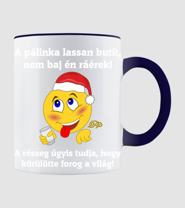  minta sötétkék pólón