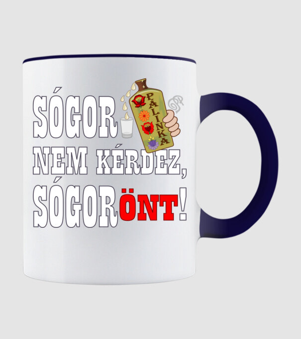  minta sötétkék pólón