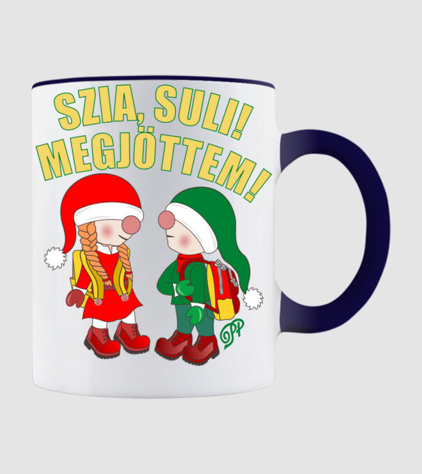  minta sötétkék pólón