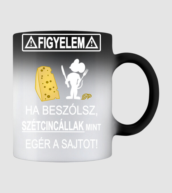  minta fekete pólón