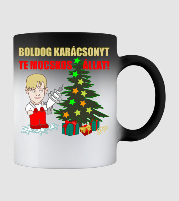 minta fekete pólón