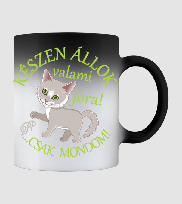 minta fekete pólón