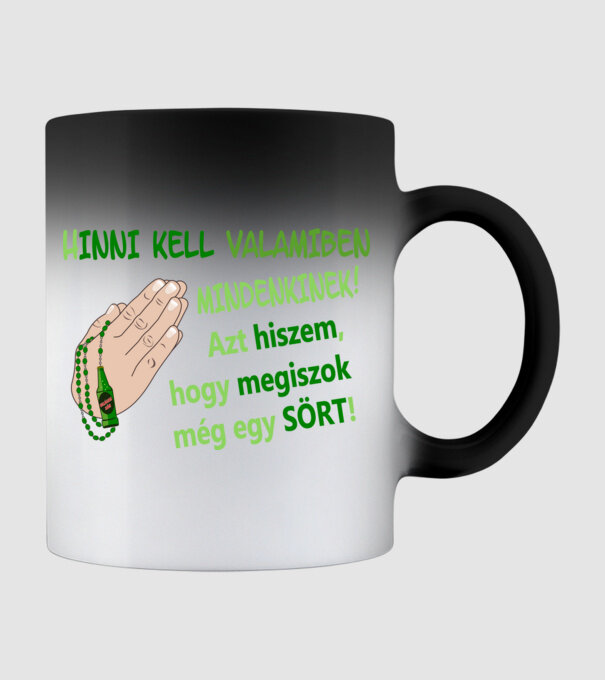  minta fekete pólón