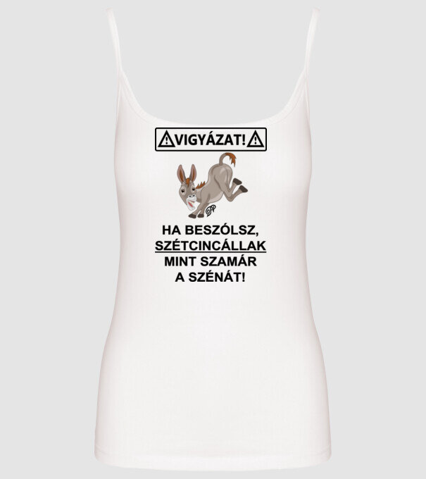  minta fehér pólón