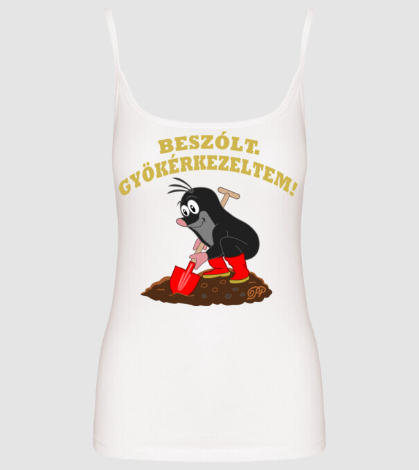 minta fehér pólón