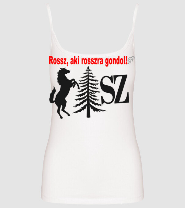  minta fehér pólón